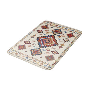 Tapis De Bain Nomade Confetti Désert – Tribal Marocain Vibrant