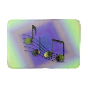 Tapis de bain notes Dubstep