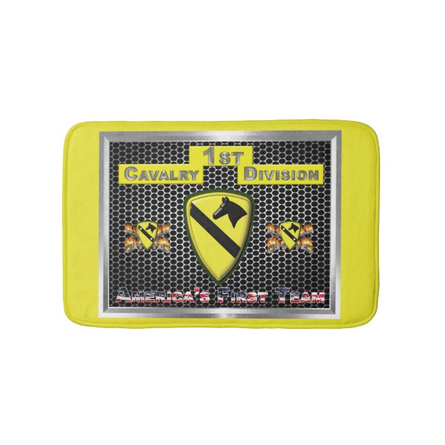 Tapis De Bain Nouvelle division de cavalerie redessinée par Cool (Devant)