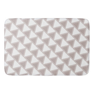 Tapis De Bain Nuances de la couche de bain blanche