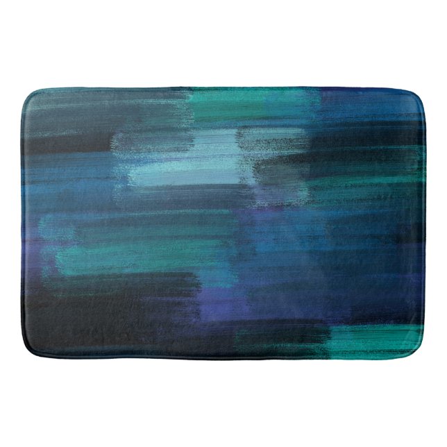 Tapis De Bain Océan de minuit (Devant)