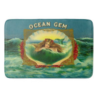 Ocean Gem mermaid étiquette de cigare