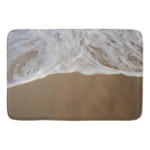 Tapis De Bain Ocean Whitewash sur la plage Salle de bains Mat