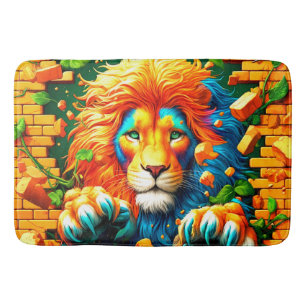 Tapis De Bain OEuvre de Lion