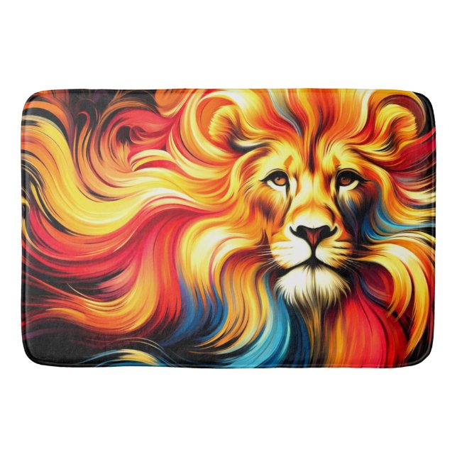 Tapis De Bain OEuvre de Lion (Devant)