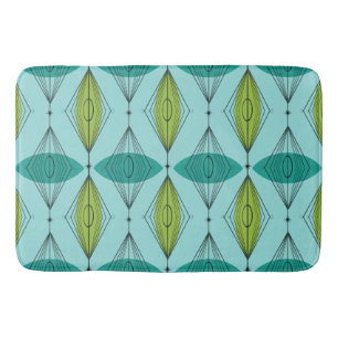 Tapis De Bain Oignon atomique et Starbursts Bath Mat