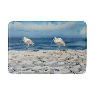 Tapis de bain Oiseaux de Plage