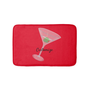 Tapis De Bain Olive Martini Thunder_Cove