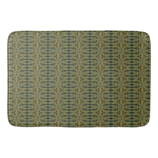 Tapis De Bain Olive tropical (Devant)