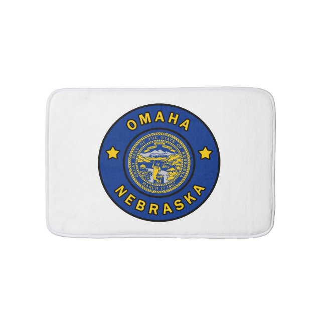 Tapis De Bain Omaha Nebraska (Devant)