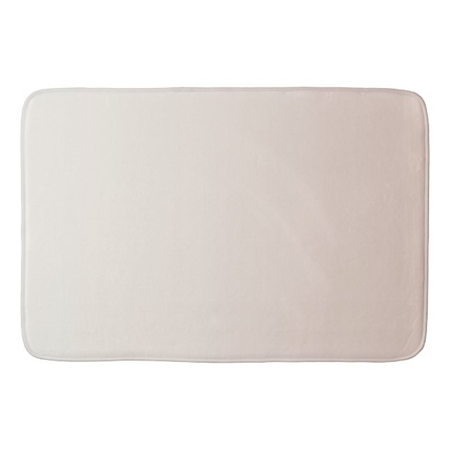 Tapis De Bain Ombre blanche de pêche (Devant)