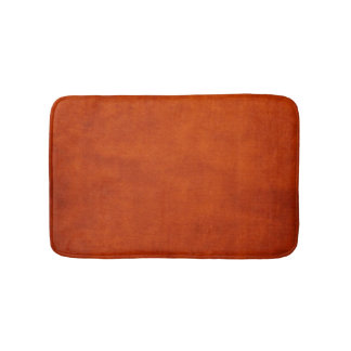 Tapis De Bain Orange brulé