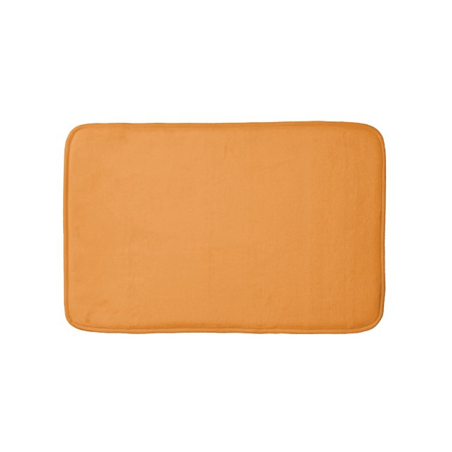 Tapis De Bain Orange Mango (Devant)