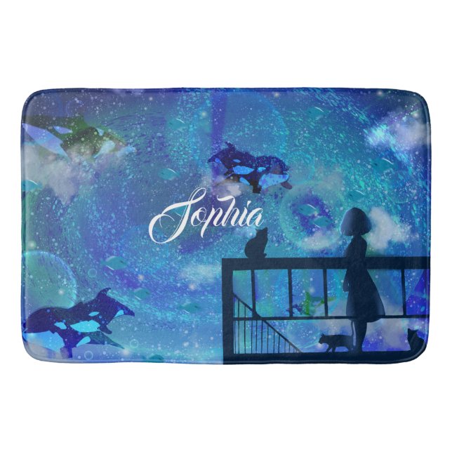 Tapis De Bain Orca Whales (Devant)