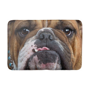 Tapis De Bain Oreillers à lancer de Bulldog anglais