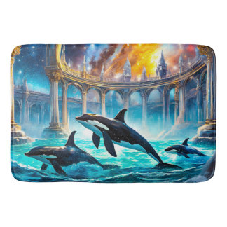 Tapis De Bain Orques en Galaxy Castle Design par Rich AMeN Gill