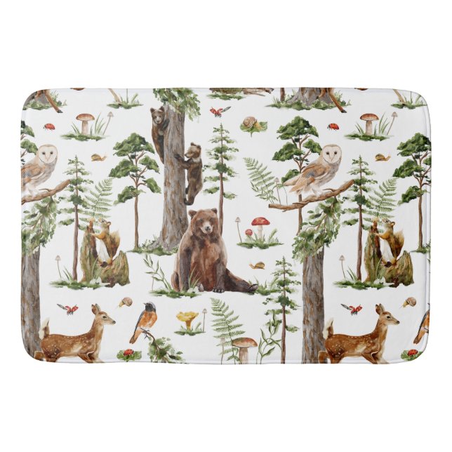 Tapis De Bain Ours forestier (Devant)