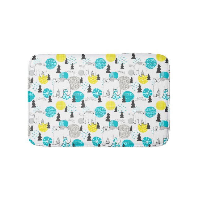 Tapis De Bain Ours polaire (Devant)