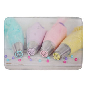 Tapis De Bain Outils de décoration de gâteaux de couleur pastel