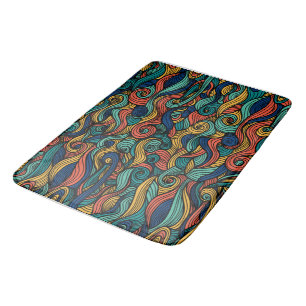 Tapis De Bain Paisley haché