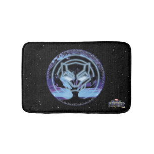 Tapis De Bain Panthère noire   Symbole panthère et arbre de Wawa