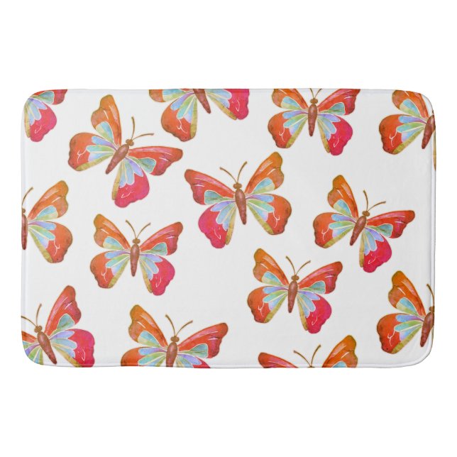 Tapis De Bain Papillons (Devant)