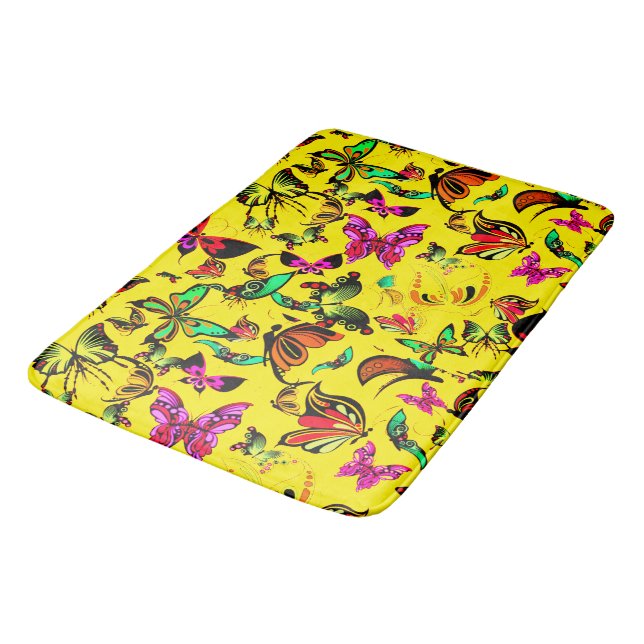 Tapis de bain Papillons (Angle)