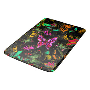 Tapis de bain Papillons