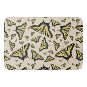 Tapis De Bain Papillons à queue jaune du sud-ouest partout