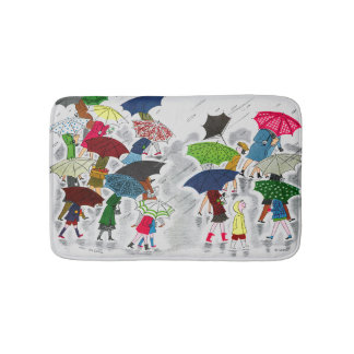 Tapis De Bain Parapluies