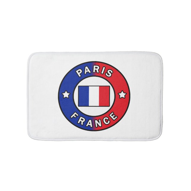 Tapis De Bain Paris France (Devant)