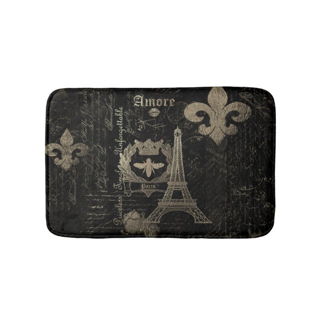 Tapis De Bain Paris : La Tour Eiffel (Devant)