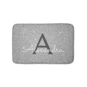 Tapis De Bain Parties scintillant d'argent Sparkorphe de bain Mo