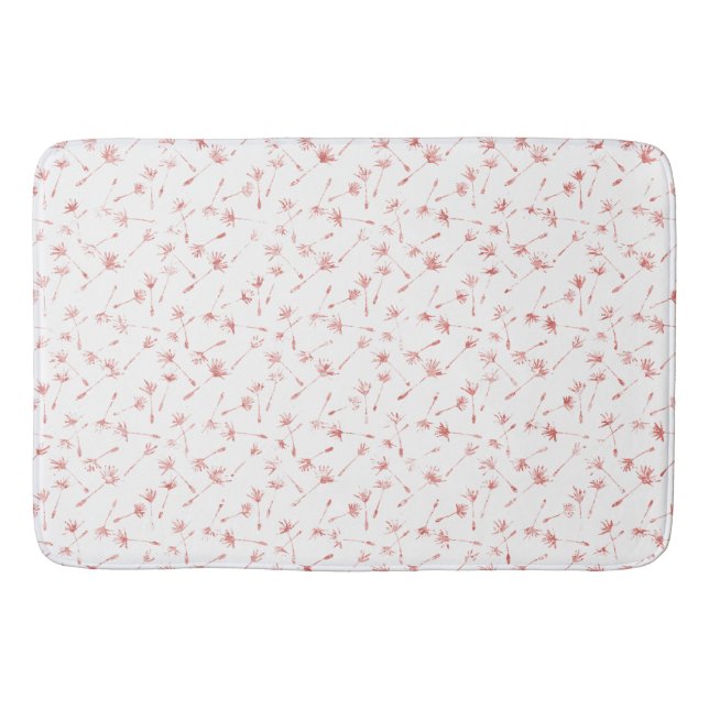 Tapis De Bain Parties scintillant rose rose rose rose brillant (Devant)