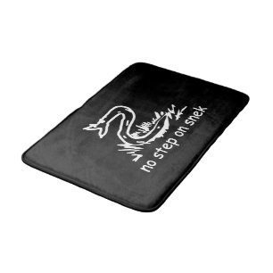 Tapis De Bain Pas de pas sur les mèmes de snek parodie de Gadsde