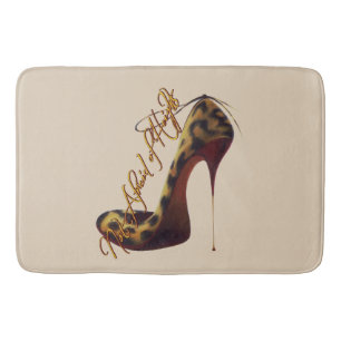 Tapis De Bain "Pas peur des hauteurs" Tres Chic High Heure