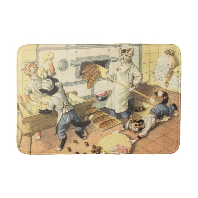 Tapis De Bain PASSERELLES : Bourrage de crâne aux boulangers - (Devant)