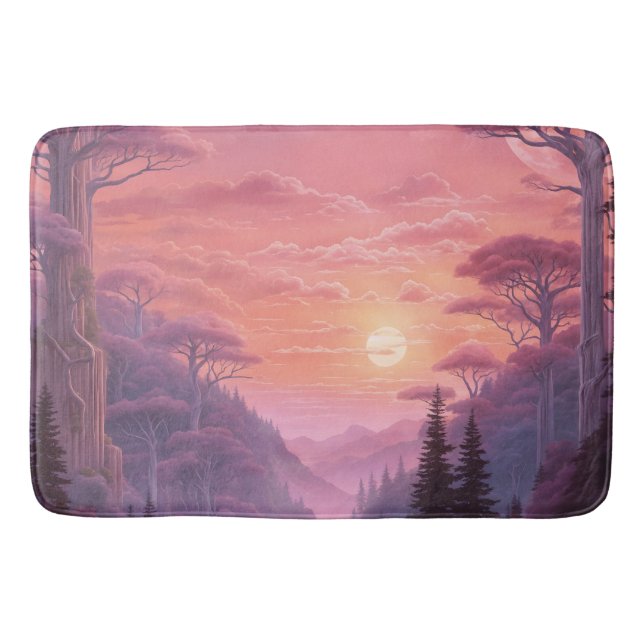 Tapis De Bain Pastel Sunset (Devant)