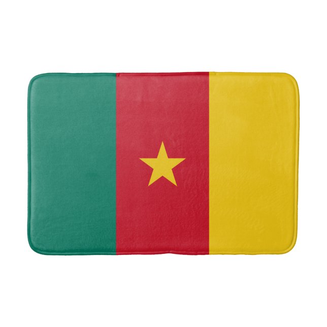 Tapis De Bain Patriotic Cameroon (Devant)