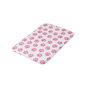Tapis De Bain Patrouilles De Doodle, Paws De Chien, Paws Roses