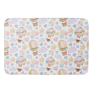 Tapis De Bain Patters de Whimsical Watercolor