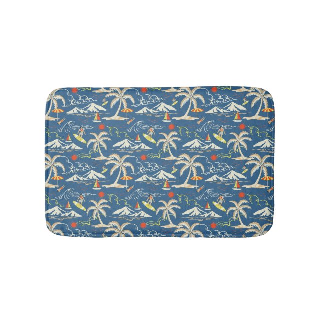 Tapis De Bain Patters tropicaux (Devant)