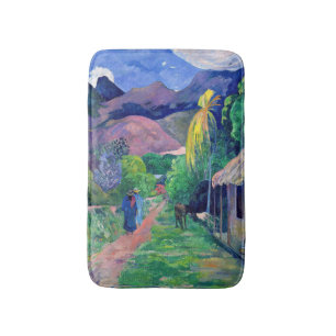 Tapis De Bain Paul Gauguin - Rue à Tahiti