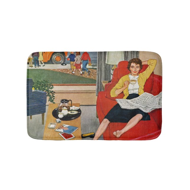 Tapis De Bain Pause-café de matin (Devant)