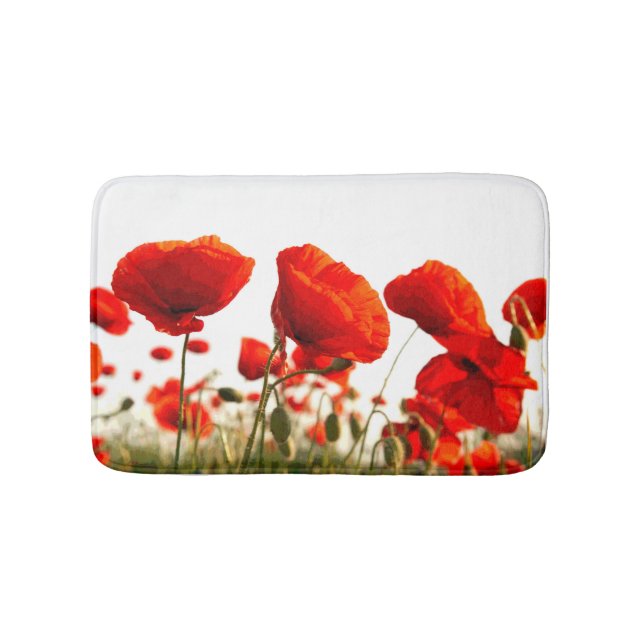 Tapis De Bain Pavots rouges (Devant)