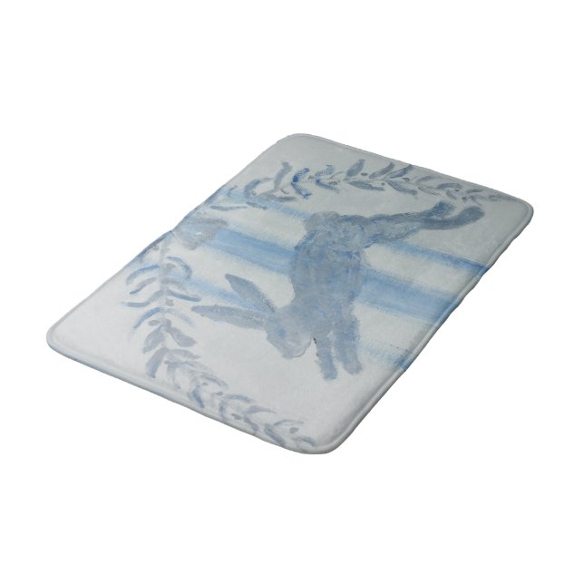 Tapis De Bain Pays Lapin Lapin (Angle)