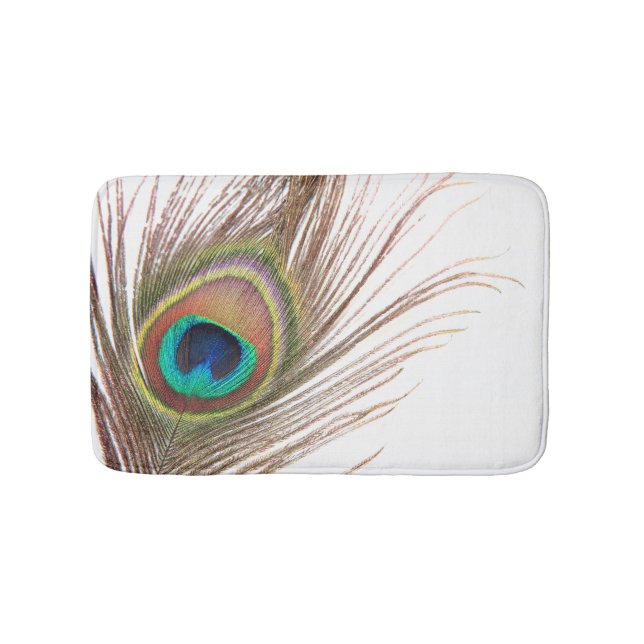 Tapis De Bain Peacock Plumes de bain Mat (Devant)
