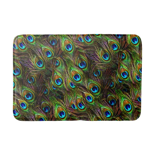 Tapis De Bain Peacock Plumes Invasion Bathmat (Devant)