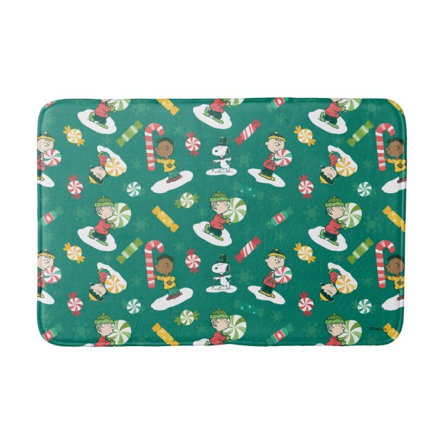 Tapis De Bain Peanuts Pepperment Dreams Motif de vacances (Devant)