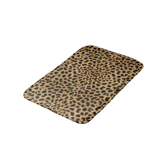 Tapis De Bain Peau de tache de léopard (Angle)